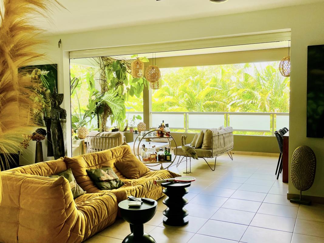 Location Villa 3 chambres Trois Ilets  - salon salle à manger